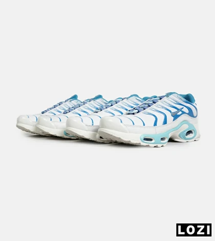 کفش کتانی مردانه و زنانه آبی سفید NIKE AirMax Plus TN Ultra