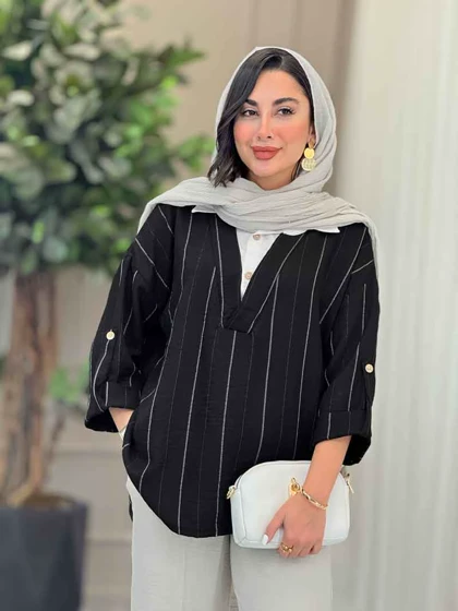 مانتو لمه ترکیبی یاسمن