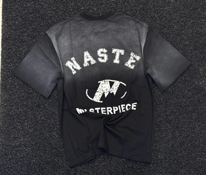 تیشرت مردانه مسترپیس با طرح چاپی انکر پارچه ماکان دو رنگ سفید و مشکی