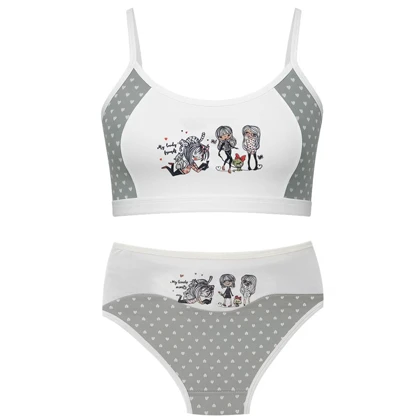 ست شورت و نیم‌تنه دخترانه ماییلدا مدل 5451