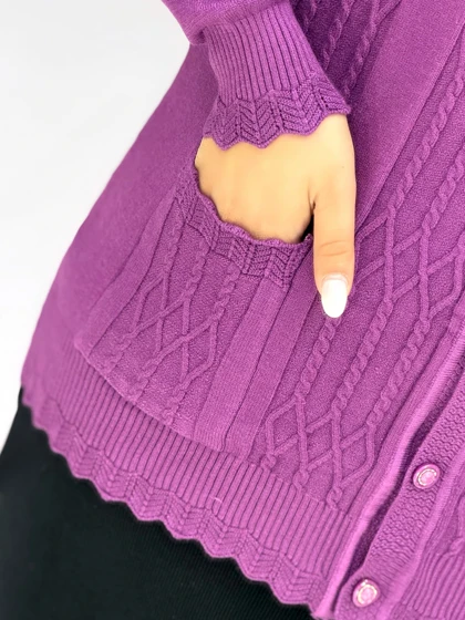 ژاکت گپ بافت ایلانا کد 333161