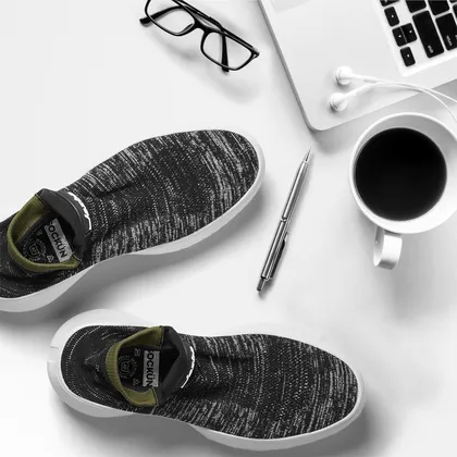 کتانی راحتی میجز جزبا زغالی - Jazba Mijaz Sockün Charcoal