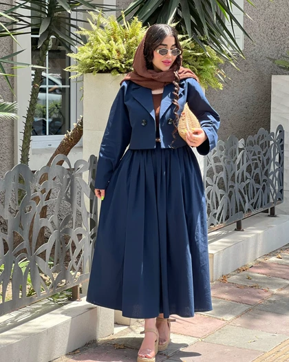 کت کمری لینن