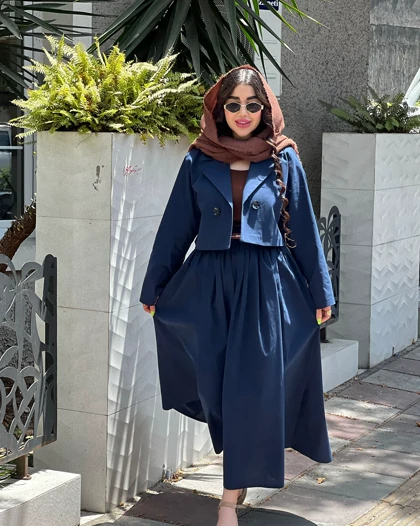 کت کمری لینن