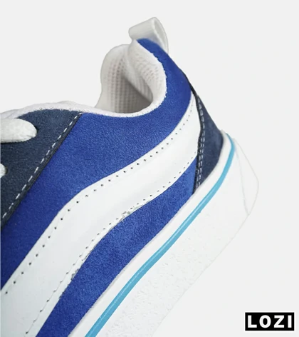 کفش اسنیکرزمردانه آبی سرمه ای VANS مدل 7798