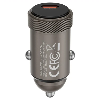 شارژر فندکی فست شارژ ایکس او XO مدل CC70 توان 30 وات