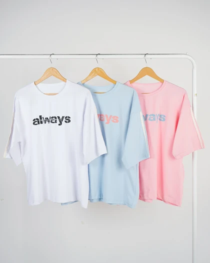 تیشرت چاپی always | هیبا