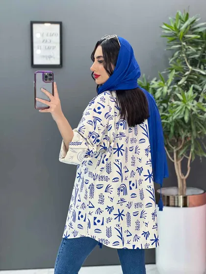 شومیز طرحدار سنتی