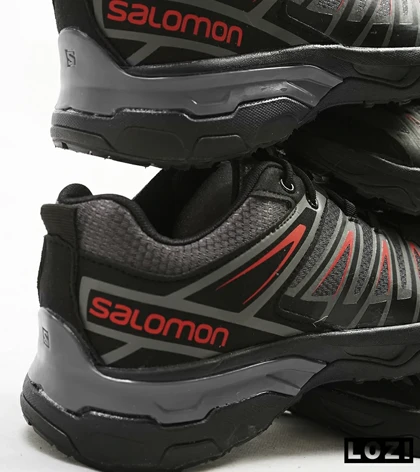 کفش کتانی بزرگ پا مشکی قرمز سالومون Salomon X ULTRA
