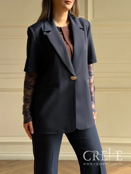 کت تک هرمس آستین دانتل