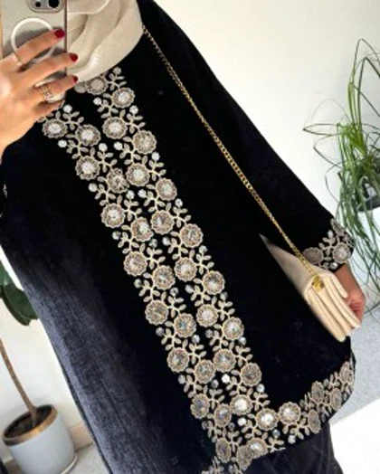 کت مزونی مخمل 1