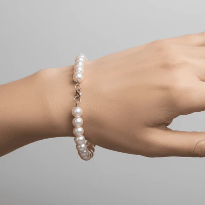 دستبند زنانه مدل مرواریدی
