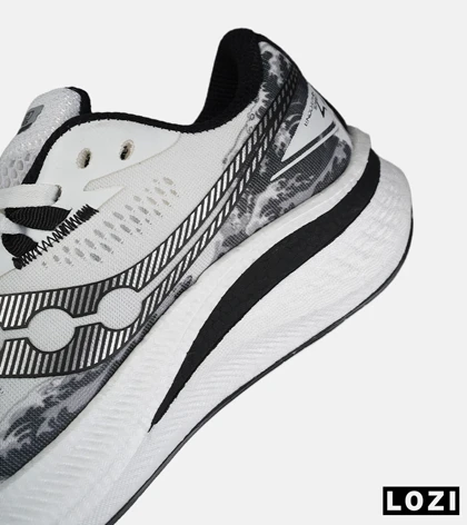 کفش کتانی سفید خاکستری Saucony Ride Review v.2 مدل 8784