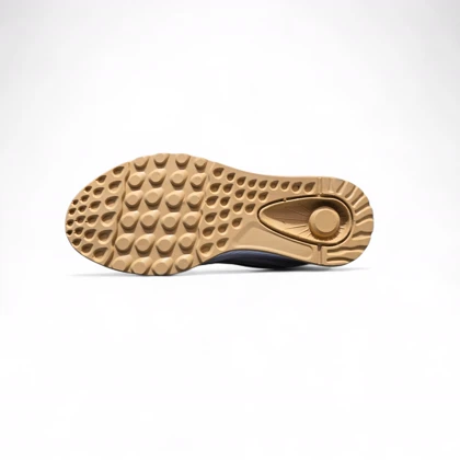 کفش مردانه چرمی مدل اکو بیوم سفیدکاراملی