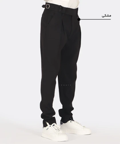 شلوار پارچه ای مام استایل مردانه کمر انگلیسی 0925