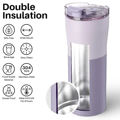 ماگ دو جداره SANTECO KARIBA 500 ml