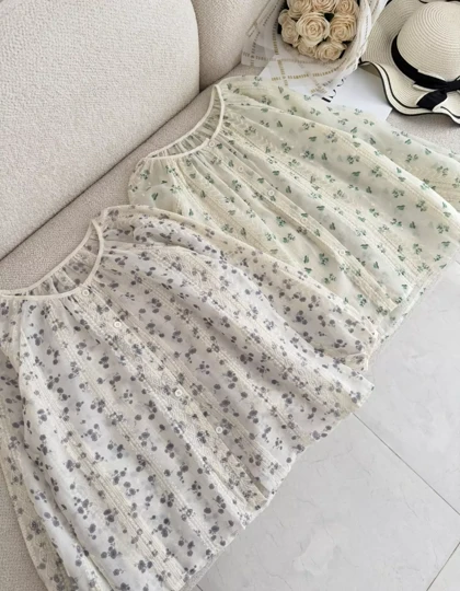 شومیز گل‌گلی 3105