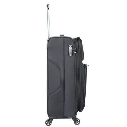 مجموعه سه عددی چمدان جنوا مدل G2423-3 رنگ مشکی
