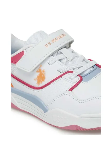 کفش ورزشی بچه گانه Martell JR 4FX White 6655