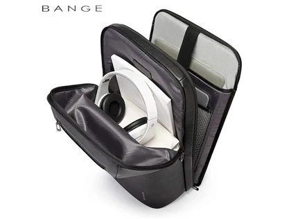 کوله لپ تاپ 15.6 اینچ مسافرتی چرم بنج Bange BG-6625