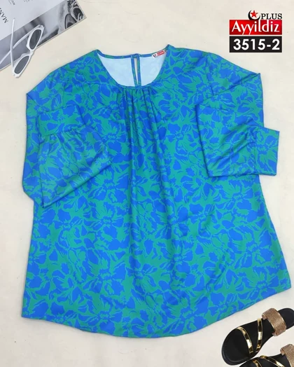 شومیز مجلسی زنانه سایز بزرگ کد 3515