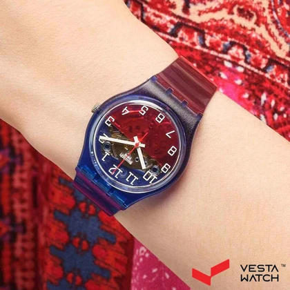 ساعت مچی زنانه سواچ SWATCH مدل GN275