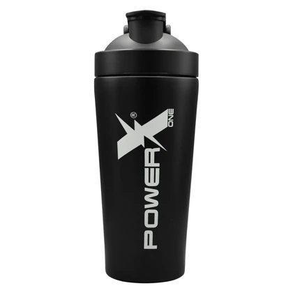 شیکر استیل ورزشی یک تیکه پاور ایکس مدل One ظرفیت 0.739 لیتر