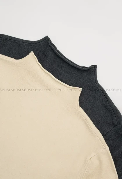 بلوز بافت یقه 3سانت وارداتی کد1004617