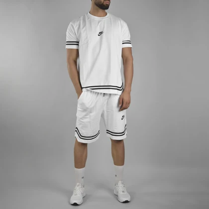 ست تیشرت و شلوارک اسپرت نایک مدل CMP-Dri Fit-3F0962 سفید