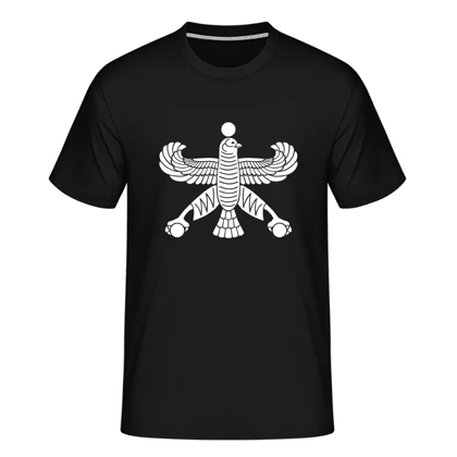 تیشرت طرح درفش شهباز (هخامنشی) کد 3