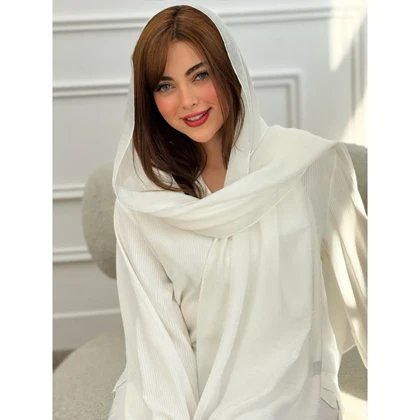 شال ابریشم لیزری طرح ترمه
