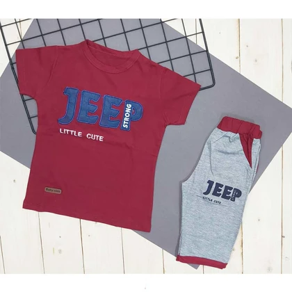 تیشرت شلوارک پسرانه JEEP