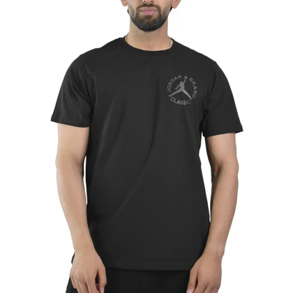 تیشرت ورزشی مردانه جردن مدل Mub-0703 طوسی تیره