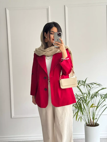 مانتو کتی لینن هدیه