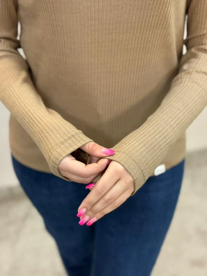 بلوز یقه گرد کبریتی سوپر کش 424