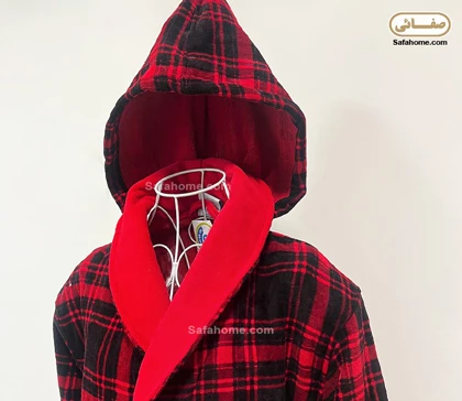 حوله تن پوش طرح ماکان قرمز پودایران