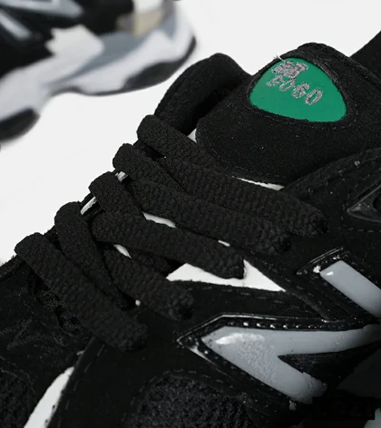 کفش کتانی مردانه و زنانه مشکی سفید NEW BALANCE 9060