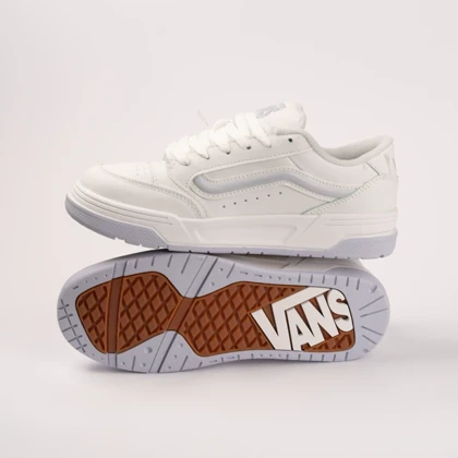 کفش ونس مدل هایلن/Vans hylane white and pl blue
