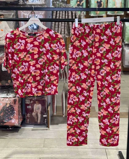 تیشرت و شلوار زنانه سیاه اینجه کد 19434