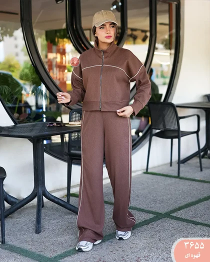 ست سویشرت وشلوارفلور 3655