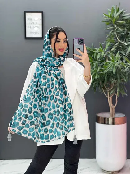 شال آبرنگی کله غازی