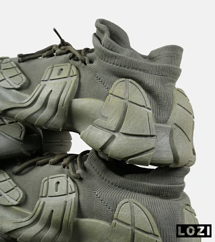 کفش کتانی مردانه سبز BALENCIAGA مدل 7493