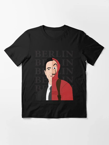 تیشرت طرح سرقت پول | Berlin Essential T-Shirt کد 243879