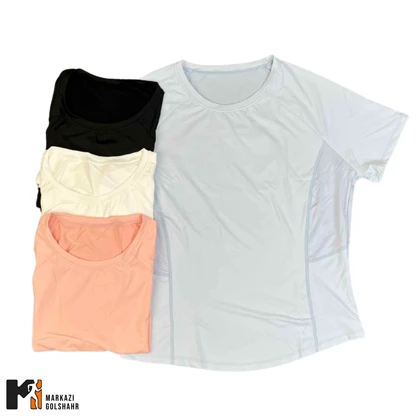 تیشرت زنانه پارچه فلامنت کد 089