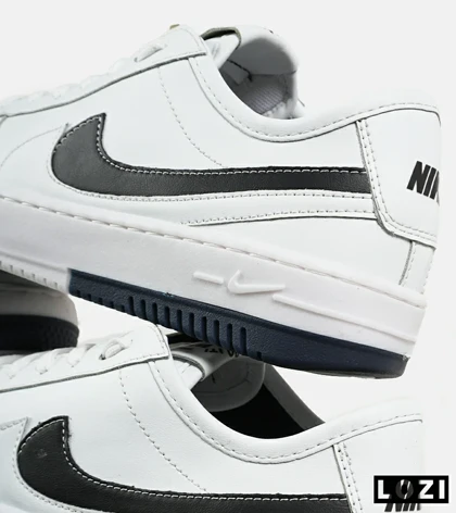 کفش مردانه و زنانه سفید مشکی NIKE AirForce 1 low