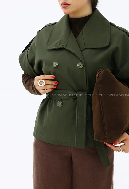 وست زنانه آستر دار کابوی کد1006799