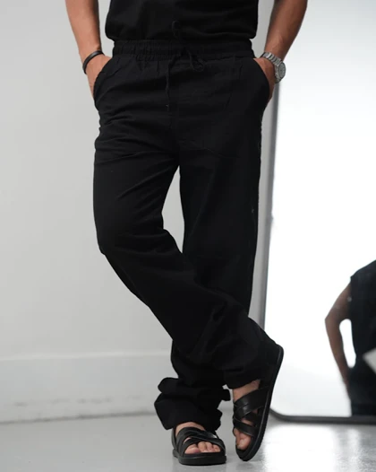 شلوار مردانه لینن کنفی