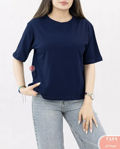 تیشرت باکسی بغل چاک 3869