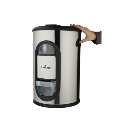 سطل برنج پیمانه دار استیل 10 کیلویی یونیک کد 4440