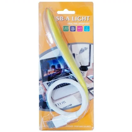 چراغ مطالعه USB مدل T-001 با نور LED و قابلیت تنظیم زاویه
